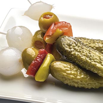 Encurtidos Banderillas picantes