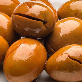 Aceitunas Gordal aliñada de Obregón 